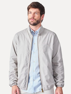 Jaqueta Reserva Masculina Casual Sarja Cinza