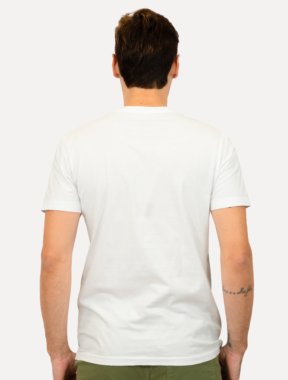 Camiseta Osklen Masculina Slim Stone Surfer View Branca