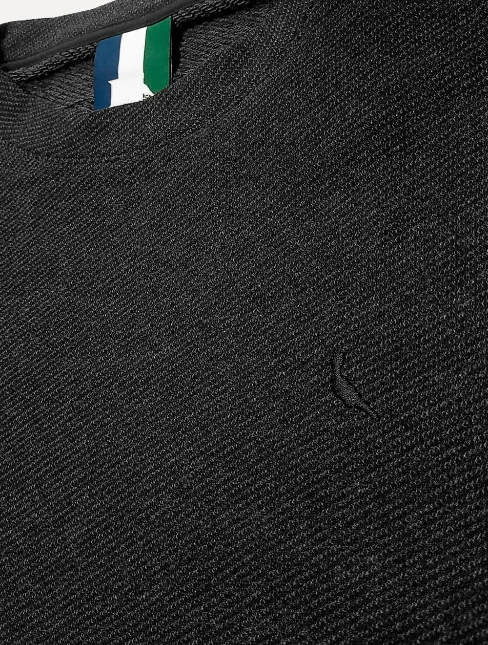 Moletom Reserva Masculino Moletinho Careca Logo Preto Mescla