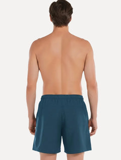 Short Mash Masculina Basico Recorte Fitness Azul Marinho