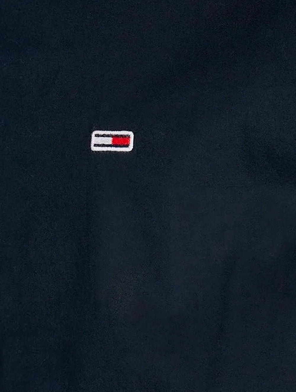 Camisa Tommy Jeans Masculina Regular Entry Poplin Azul Marinho
