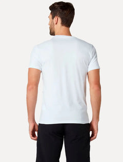 Camiseta Original Penguin Masculina Blue College Logo Branca