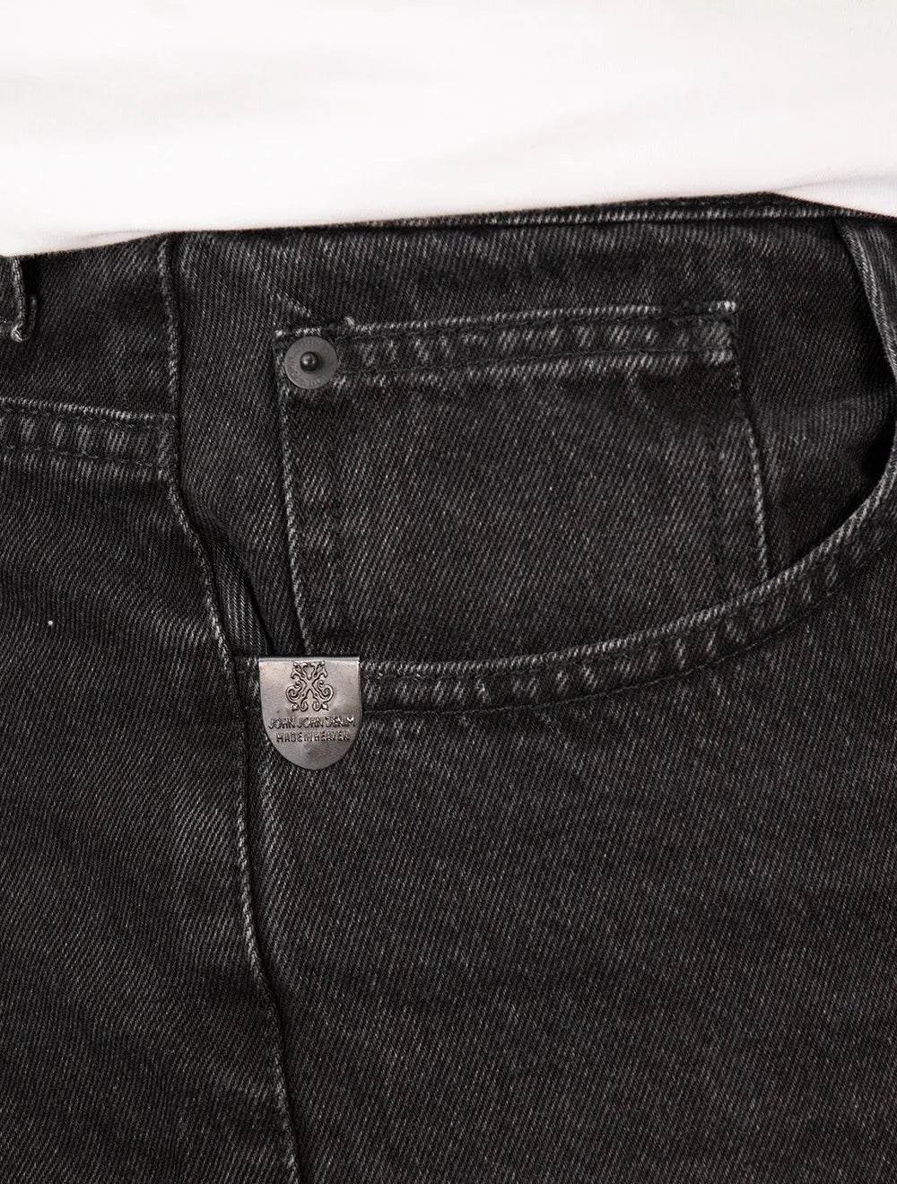 Bermuda John John Masculina Jeans Gluto Black Médio