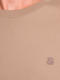 Camiseta John John Masculina Slim Fit One Cáqui Médio
