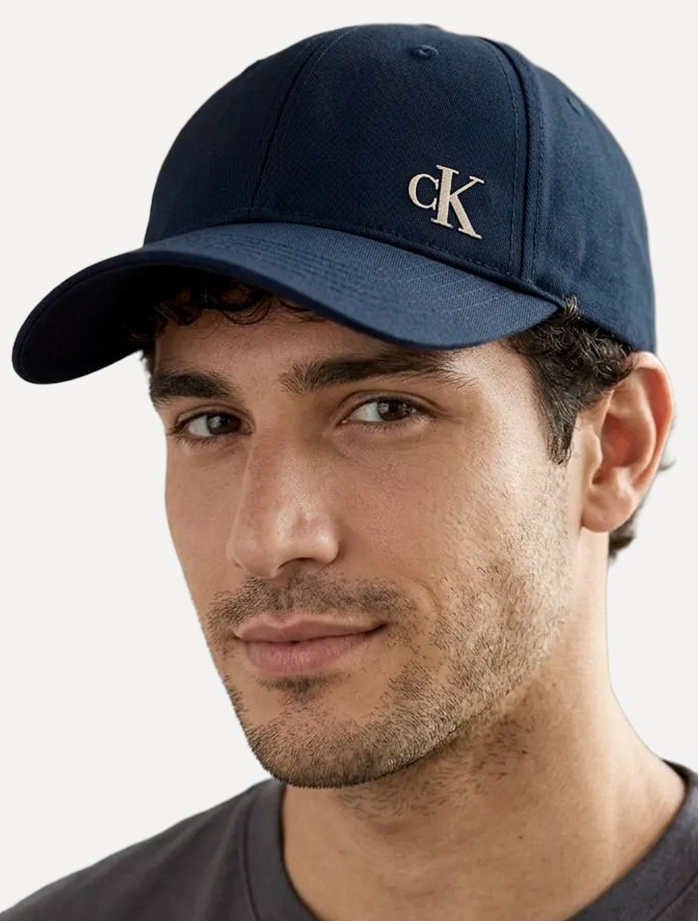 Boné Calvin Klein Jeans 6 Gomos CK Azul Marinho