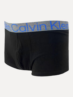 Cueca Calvin Klein Low Rise Trunk Preta/Cinza Pack 2UN