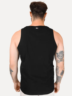 Regata Tommy Jeans Masculina Slim Entry Graphiv Tank Ext Preta