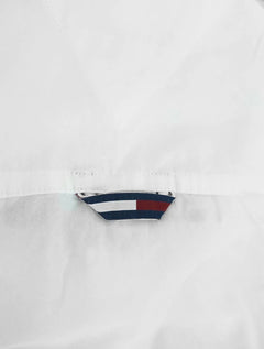 Camisa Tommy Jeans Masculina Slim Fit Original Branca