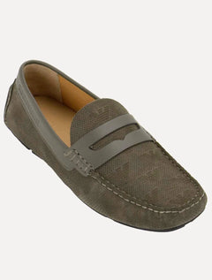 Mocassim Empório Armani Masculino Couro Marrom