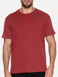 Camiseta Osklen Masculina Canelado Pure Soft Vermelho