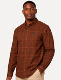 Camisa Columbia Masculina Rapid Rivers II Xadrez Marrom