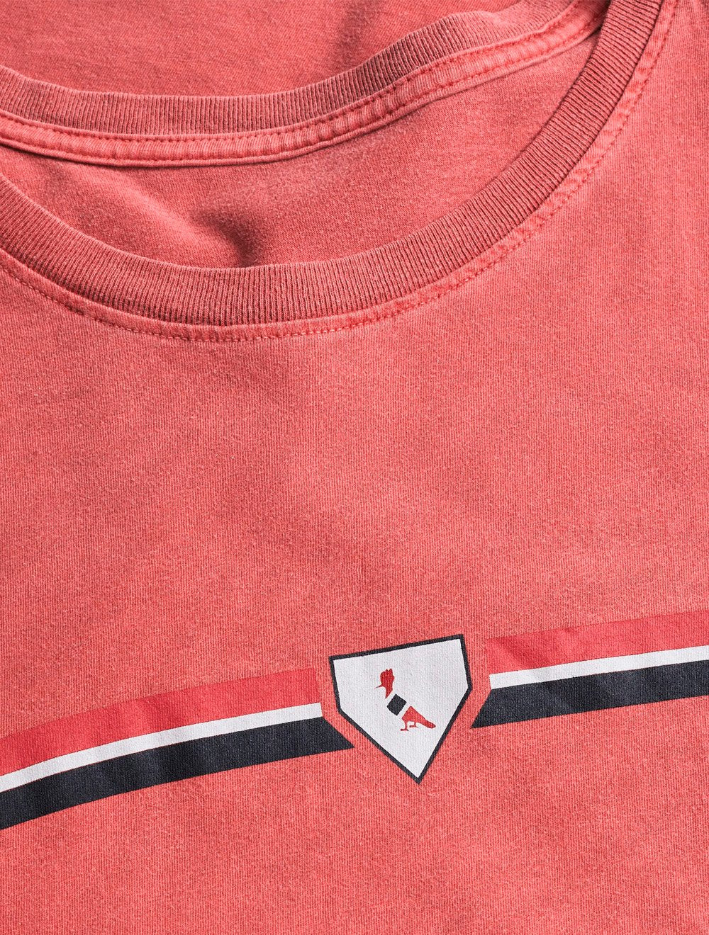 Camiseta Reserva Masculina Bust Shield SPFC Vermelha
