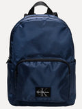 Mochila Calvin Klein Jeans Masculina Patch RE Issue Azul Marinho