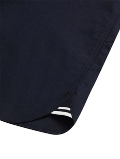 Camisa Fred Perry Masculina Oxford Pocket Light Logo Azul Marinho