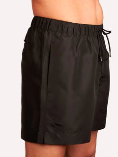Short Tommy Hilfiger Masculino Long Drawstring Core Logo Preta