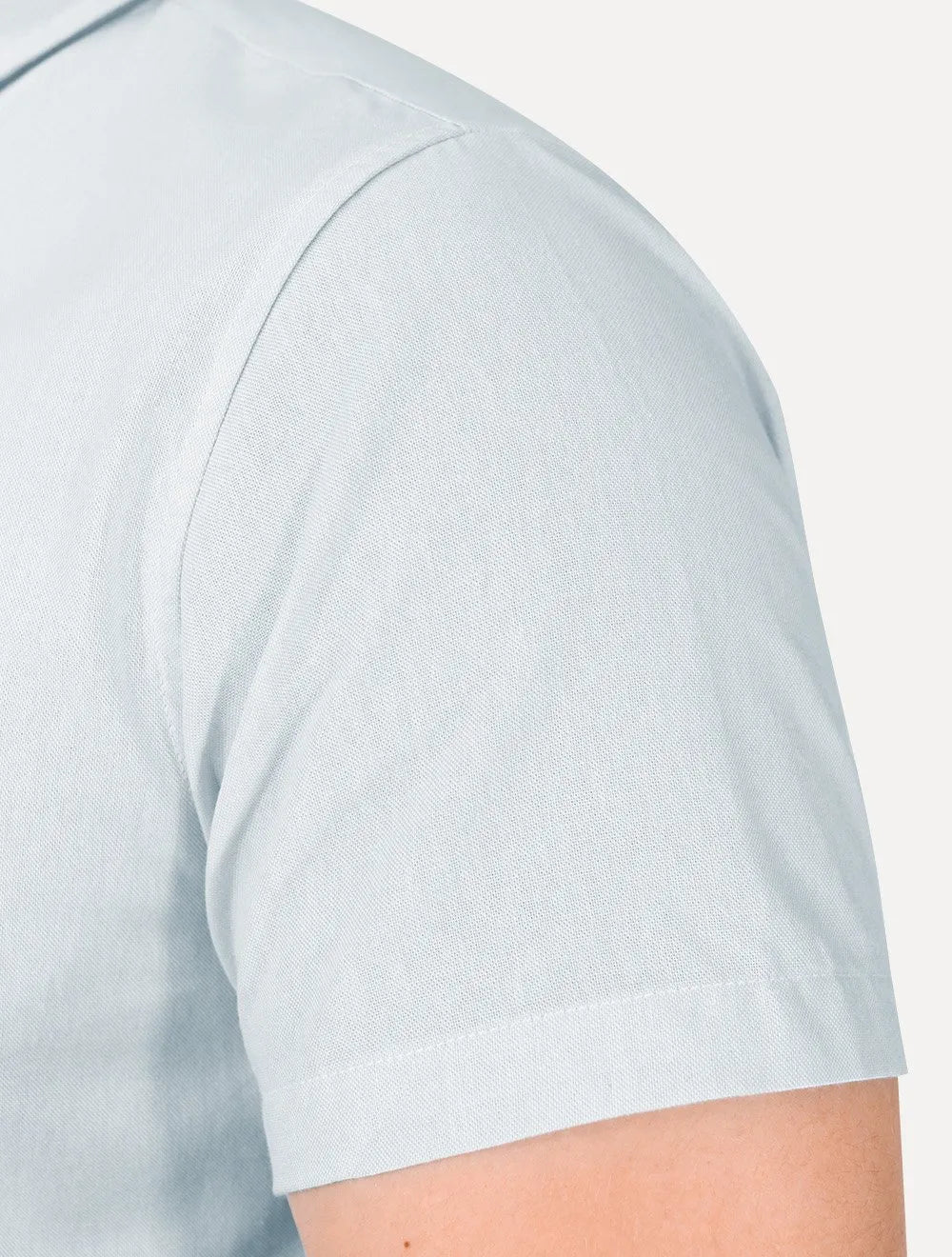 Camisa Tommy Hilfiger Masculina Regular Core Oxford Azul Claro