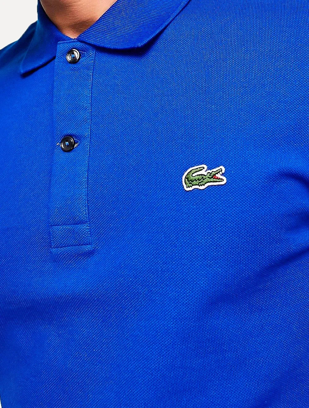 Polo Lacoste Masculina L.12.12 Azul Lazuli
