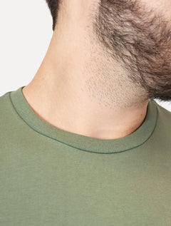 Camiseta Levis Masculina Slim Tab Sleeve Lisa Verde