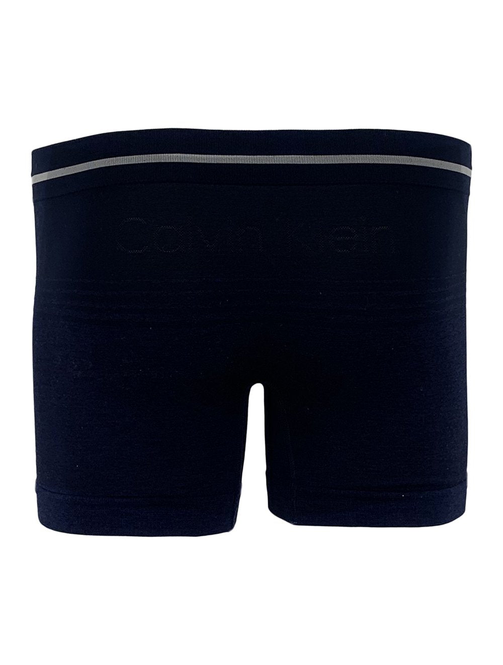Cueca Calvin Klein Trunk Seamless Mescla Duo Azul Marinho
