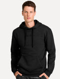 Moletom John John Masculino Embossed Capuz Logo Preto