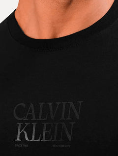 Camiseta Calvin Klein Masculina Big Logo Preta
