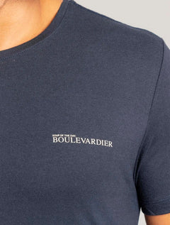 Camiseta Sergio K Masculina Boulevardier Azul Marinho