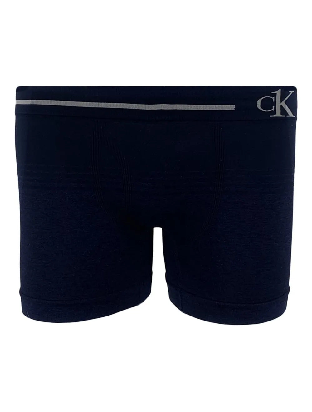 Cueca Calvin Klein Trunk Seamless Mescla Duo Azul Marinho