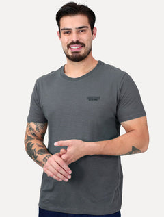 Camiseta John John Masculina Slim Fit Flame Azul Marinho