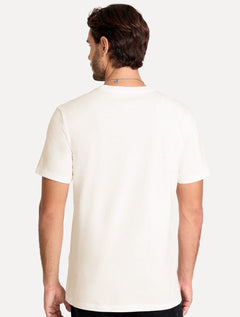 Camiseta John John Masculina Regular Fit Power Rider Off White