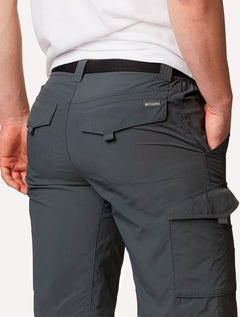 Bermuda Columbia Masculina Cargo Silver Ridge Cinza Escuro