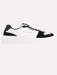 Tênis Nautica Masculino Firenze Couro Preto/Branco