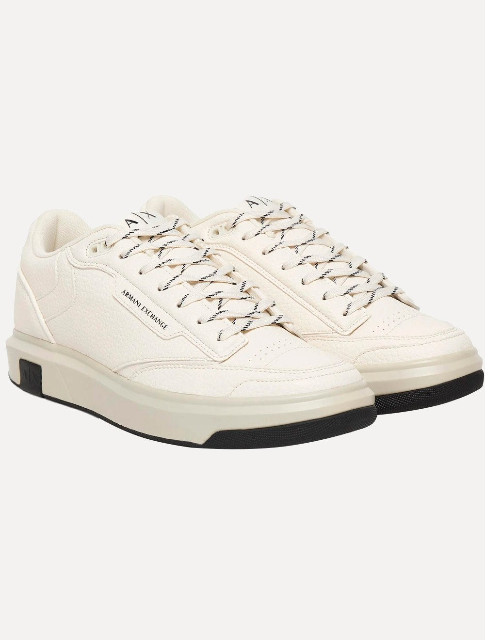 Tênis Armani Exchange Masculino Sneaker Casual Texturizado Branco