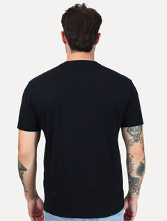 Camiseta King & Joe Masculina Arc From Everywhere Perolado Preta