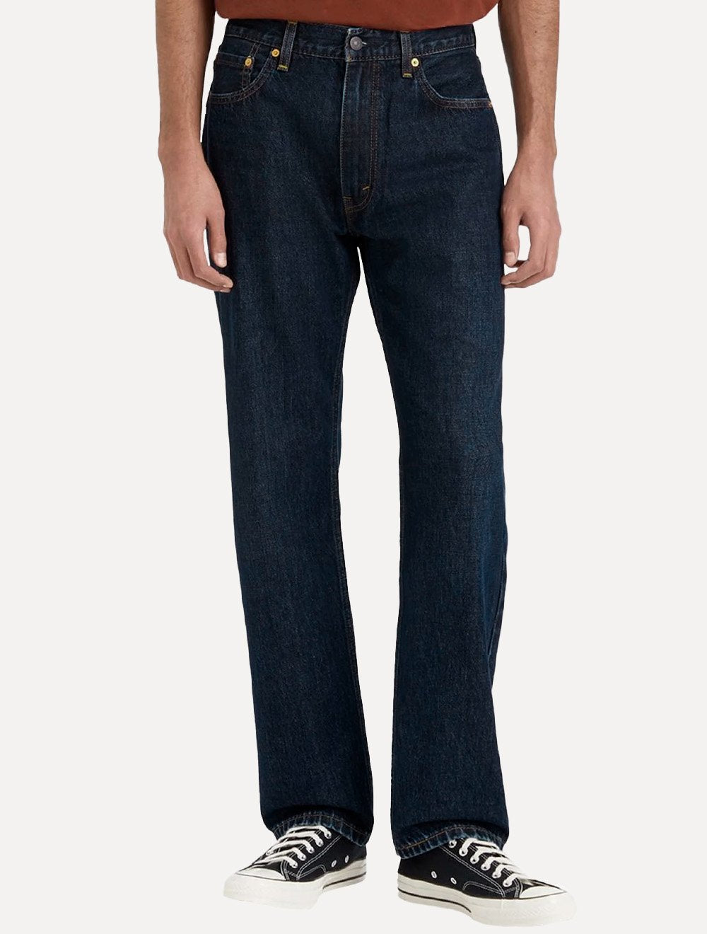 Calça Levis Jeans Masculina 555 Relaxed Straight Jeans Médio