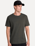 Camiseta John John Masculina Regular Fit Basic Lisa Cinza Escuro