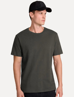 Camiseta John John Masculina Regular Fit Basic Lisa Cinza Escuro