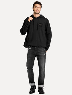 Moletom John John Masculino Capuz Street Zone Preto
