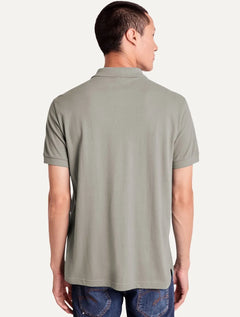 Polo Reserva Masculina Piquet Clássica Cinza