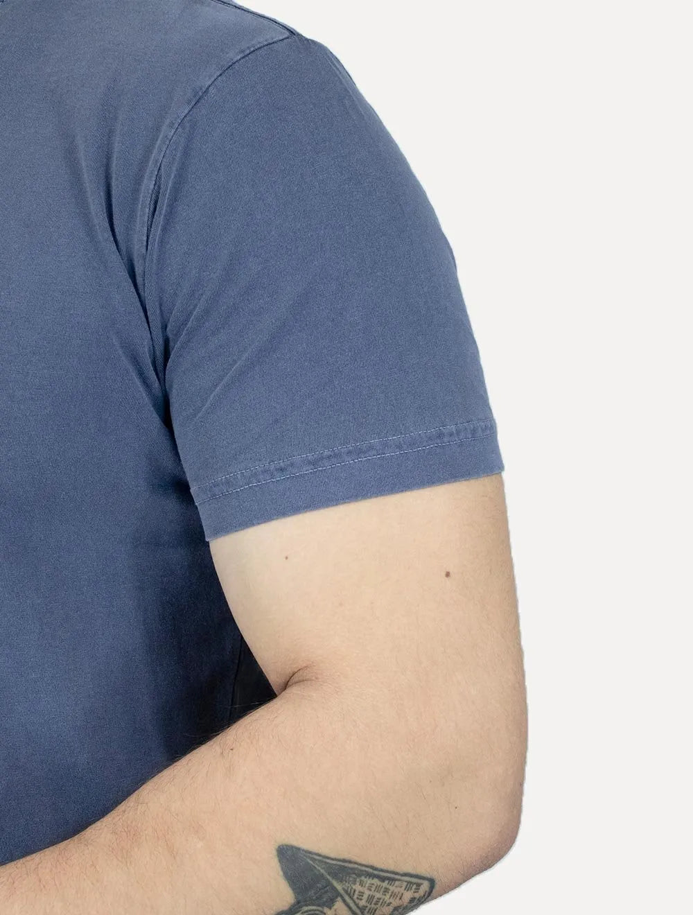 Camiseta Osklen Masculina Regular Stone Leão  Azul Marinho