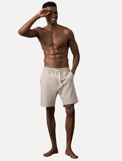 Bermuda Calvin Klein Suedine Soft Caqui Claro