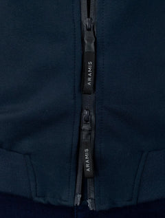 Jaqueta Aramis Masculina Malha Bomber Azul Marinho