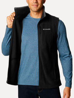 Colete Columbia Masculino Fleece Fast Trek Petróleo