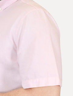 Camisa Levis Masculina Relaxed Oxford Authentic Button Down Rosa Claro