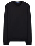 Blusa VR Tricot Masculina Crewneck Preta