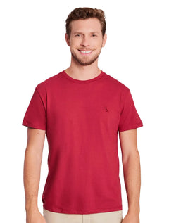 Camiseta Reserva Masculina Basic Woodpecker Bordô