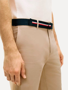 Bermuda Tommy Hilfiger Masculina de Sarja Denton Cáqui