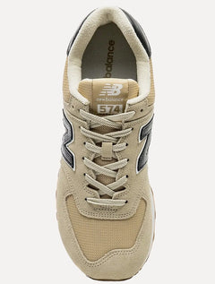 Tênis New Balance Masculino Casual Suede U574v2 Cáqui
