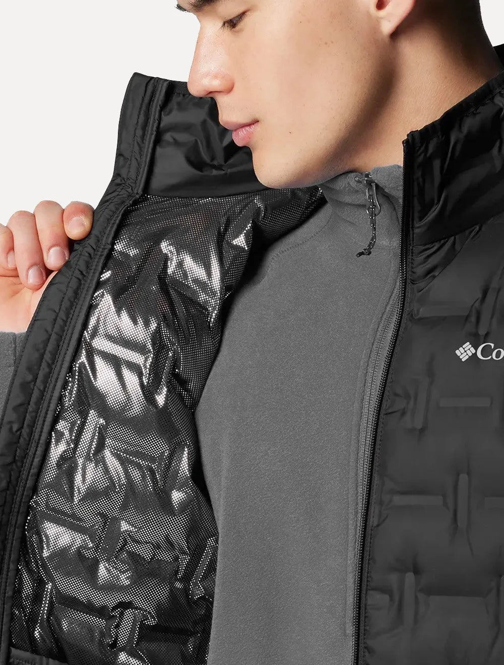 Colete Columbia Masculino Delta Ridge II Down Preto