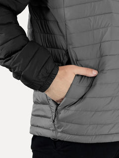 Jaqueta Columbia Masculina Silver Falls II Preta/Cinza