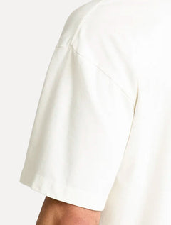 Camiseta John John Masculina Box Rubber Logo Off White